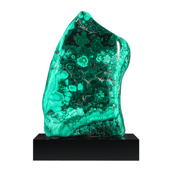 Sculptural Malachite
