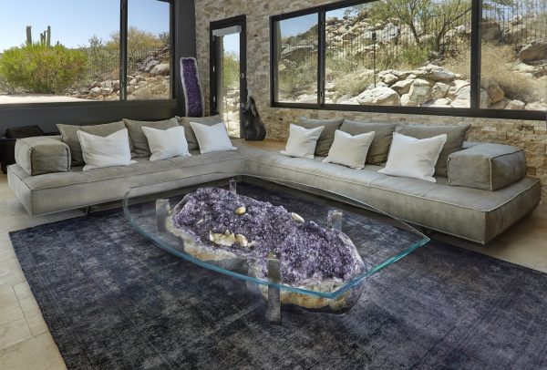 Amethyst Geode Coffee Table