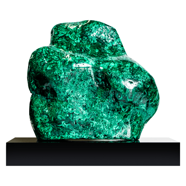 Sculptural Malachite