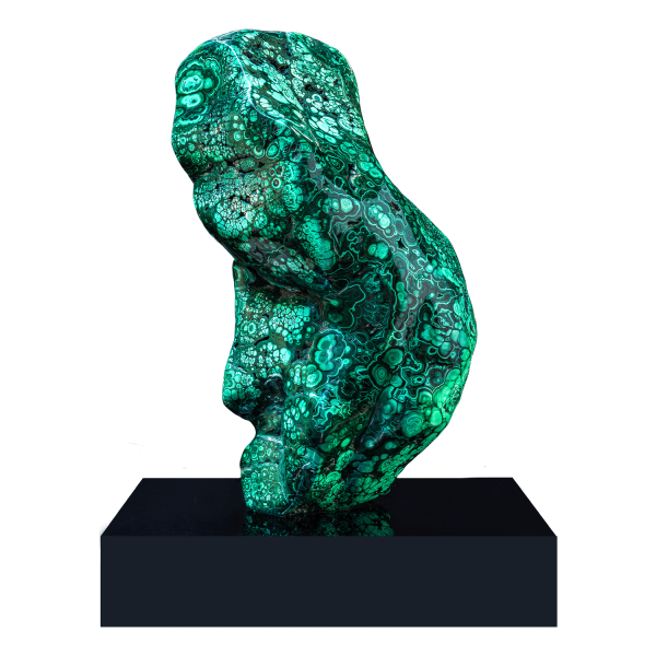 Sculptural Malachite