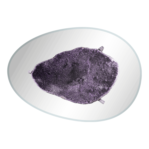 Amethyst Geode Dining Table