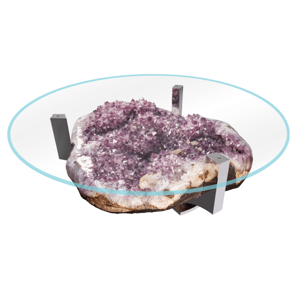Amethyst Geode Coffee Table
