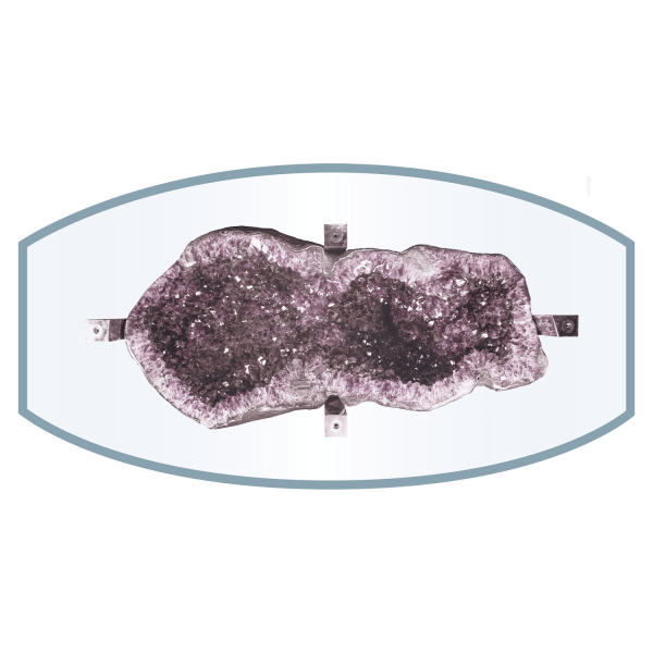 Amethyst Geode Coffee Table