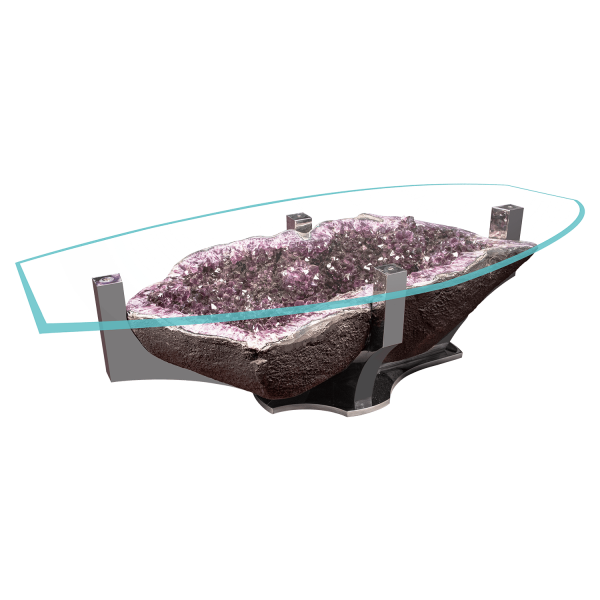 Amethyst Geode Coffee Table