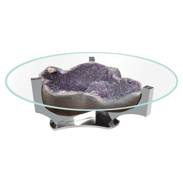Amethyst Geode Coffee Table